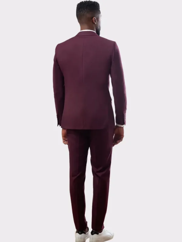 Palenzo Prêt-à-porter | Costume slim fit - Bordeaux