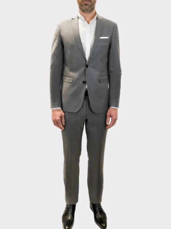 Palenzo Prêt-à-porter | Costume slim fit - Gris