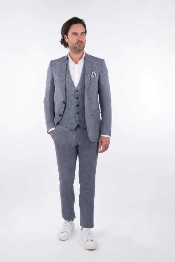 Palenzo Prêt-à-porter | Costume slim fit - Gris
