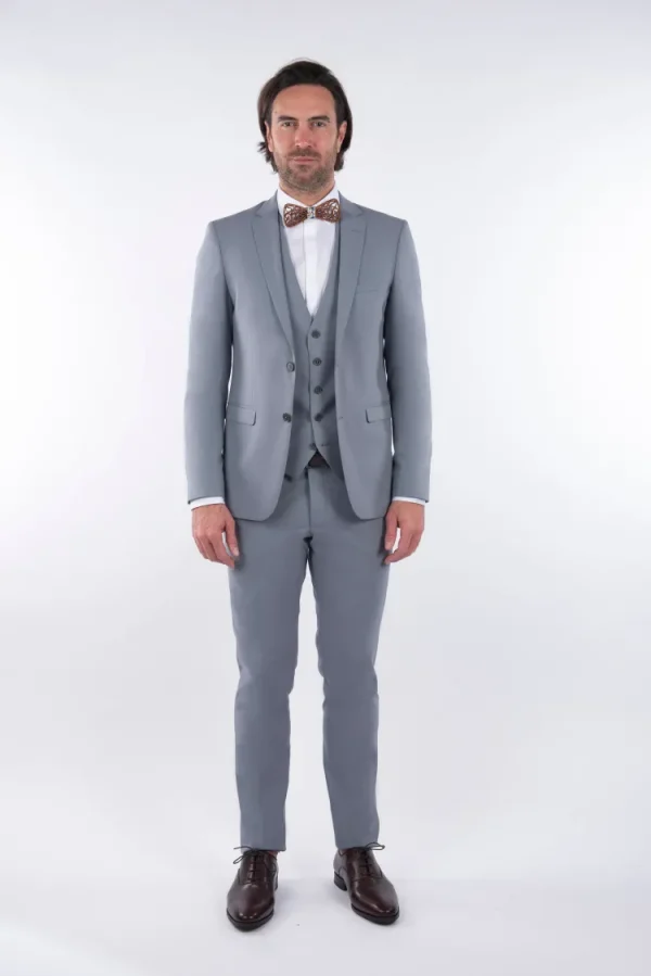 Palenzo Prêt-à-porter | Costume slim fit - Gris