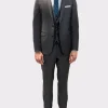 Palenzo Prêt-à-porter | Costume slim fit - Gris et bleu