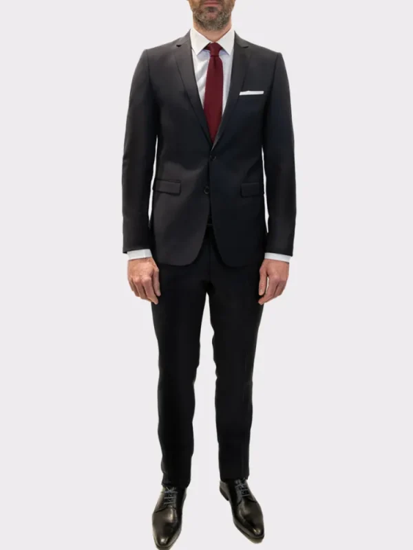 Palenzo Prêt-à-porter | Costume slim fit - Noir