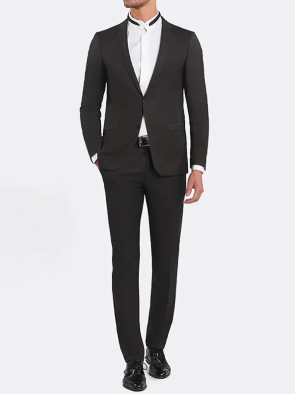 Palenzo Prêt-à-porter | Costume slim fit - Noir