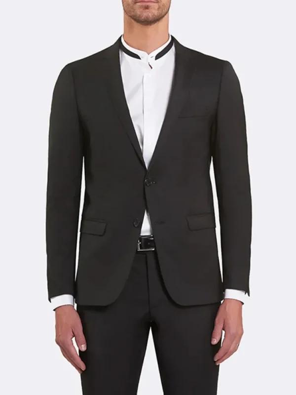 Palenzo Prêt-à-porter | Costume slim fit - Noir
