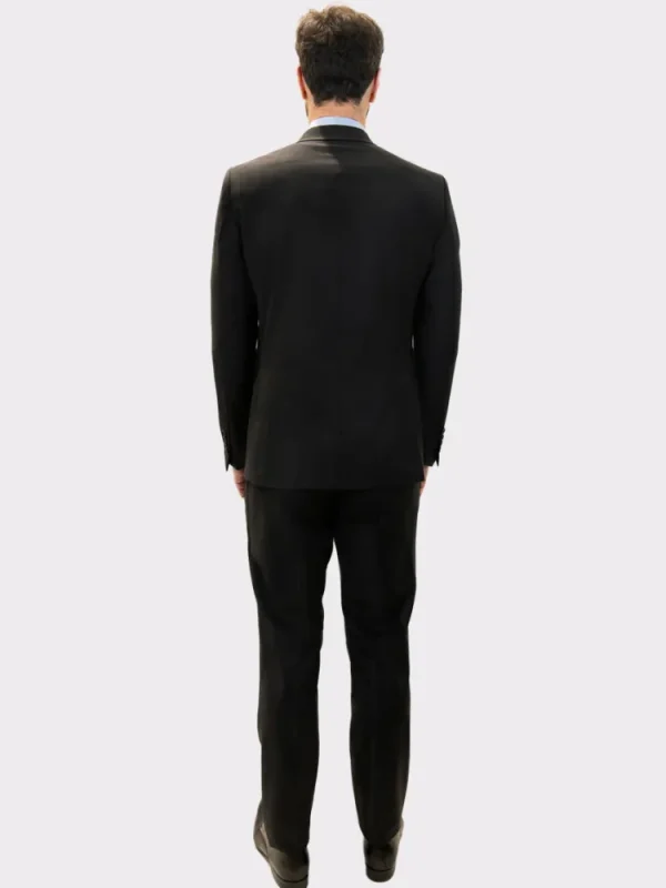 Palenzo Prêt-à-porter | Costume slim fit - Noir et gris