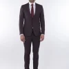 Palenzo Prêt-à-porter | Costume slim fit - Prune