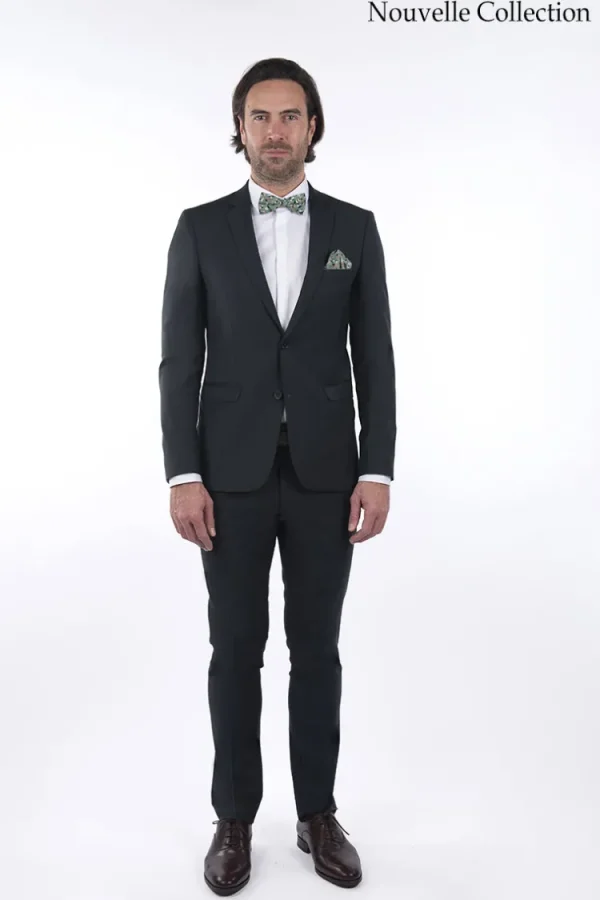 Palenzo Prêt-à-porter | Costume slim fit - Vert bouteille