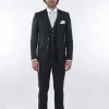 Palenzo Prêt-à-porter | Costume slim fit - Vert bouteille