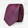 Palenzo Accessoires Et Chaussures | Cravates Et Nœuds Papillon | Cravate - Prune quadrillée