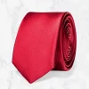 Palenzo Accessoires Et Chaussures | Cravates Et Nœuds Papillon | Cravate - Rouge écarlate