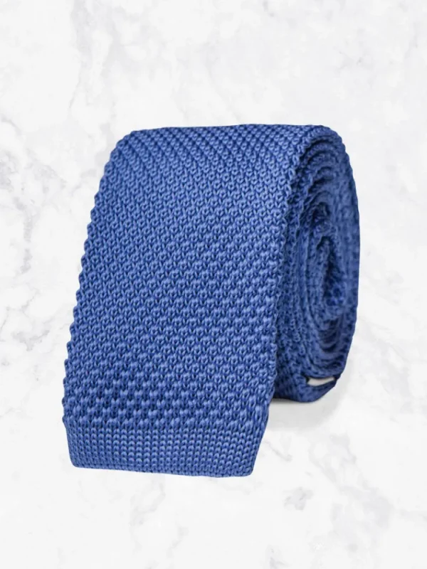 Palenzo Accessoires Et Chaussures | Cravates Et Nœuds Papillon | Cravate tricotée - Bleu ciel