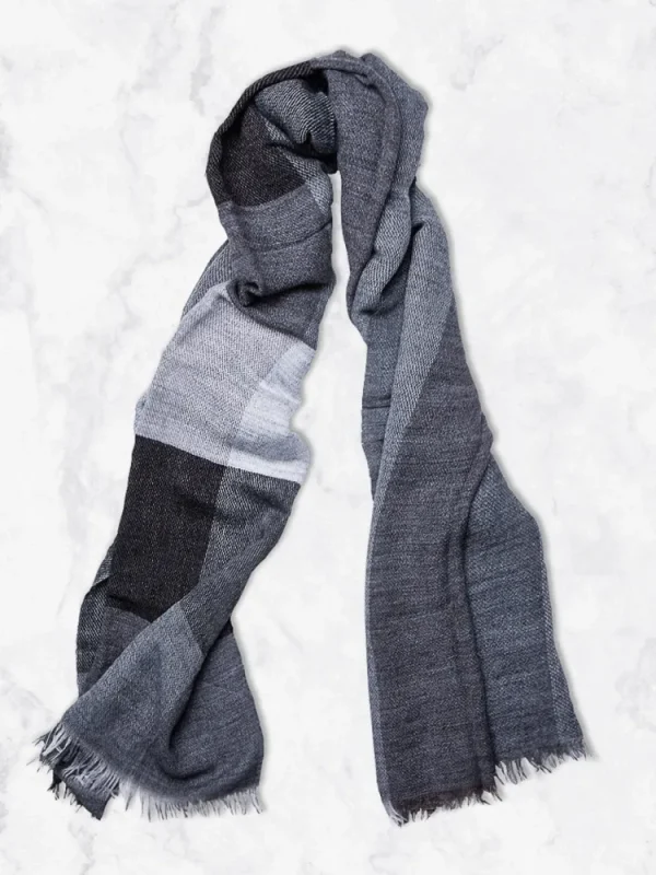 Palenzo Accessoires Et Chaussures | Echarpe - Anthracite et gris
