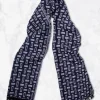Palenzo Accessoires Et Chaussures | Echarpe - Bleu marine et gris taupé