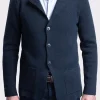 Palenzo Prêt-à-porter | Mailles, Gilets | Gilet boutonné - Bleu marine