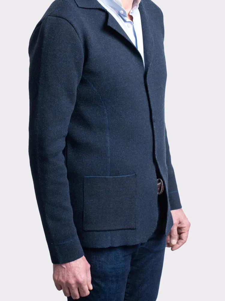 gilet_boutonn__bleu_marin_1.webp Palenzo Prêt-à-porter | Mailles, Gilets | Gilet boutonné - Bleu marine