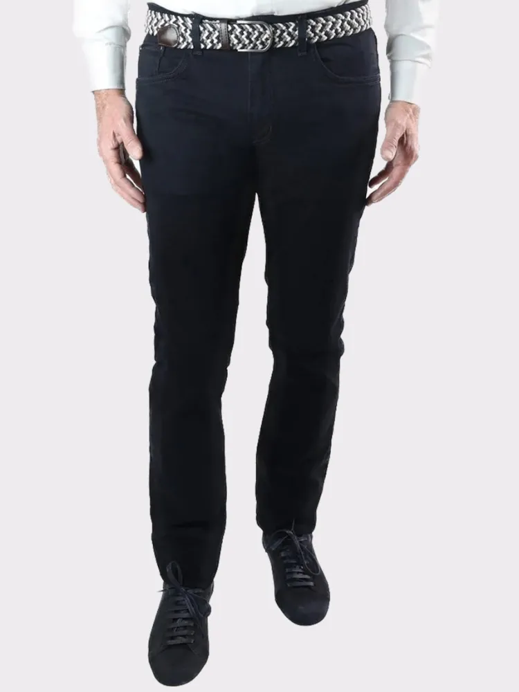 jean_slim__bleu_marine_0.webp Palenzo Prêt-à-porter | Pantalons | Jean slim - Bleu marine
