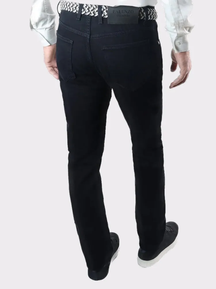 jean_slim__bleu_marine_1.webp Palenzo Prêt-à-porter | Pantalons | Jean slim - Bleu marine
