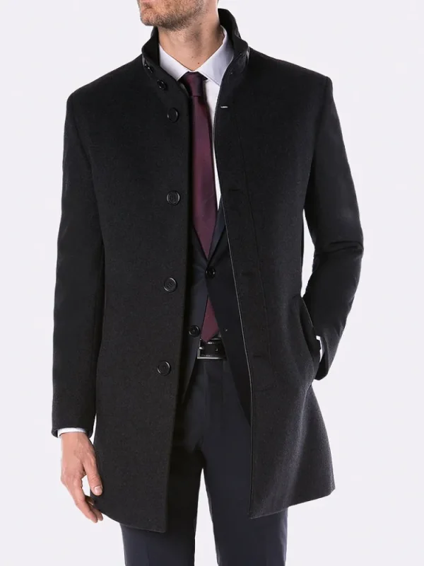 Palenzo Prêt-à-porter | Manteaux | Manteau slim - Anthracite