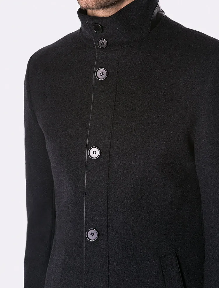 manteau_slim__anthracite_3.webp Palenzo Prêt-à-porter | Manteaux | Manteau slim - Anthracite