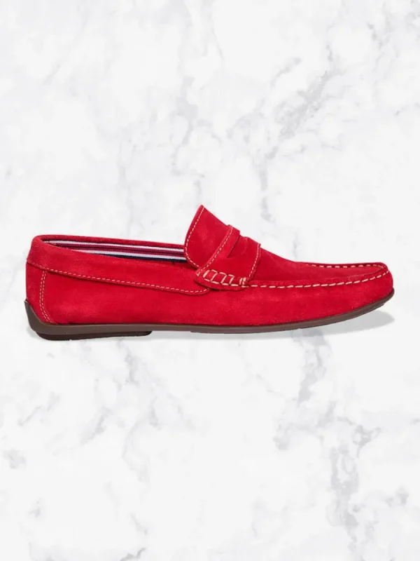 Palenzo Accessoires Et Chaussures | Souliers & Sneakers | Mocassins - Rouge