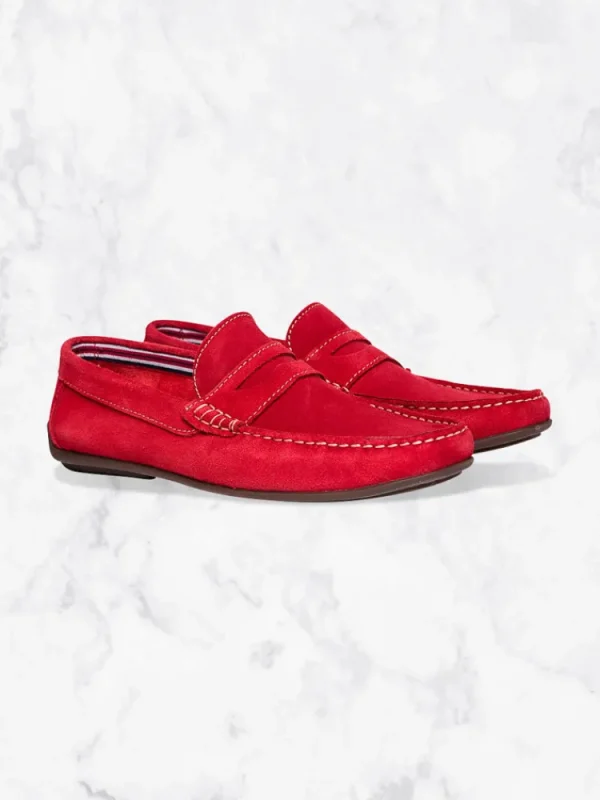 Palenzo Accessoires Et Chaussures | Souliers & Sneakers | Mocassins - Rouge