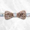 Palenzo Accessoires Et Chaussures | Cravates Et Nœuds Papillon | Nœud papillon - Blanc, vert et bleu