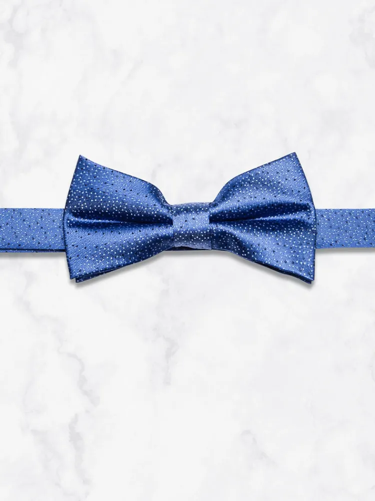 nud_papillon__bleu__pois__0.webp Palenzo Accessoires Et Chaussures | Cravates Et Nœuds Papillon | Nœud papillon - Bleu à pois blanc et bleu