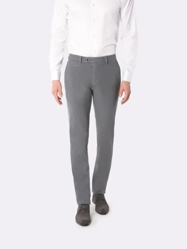 Palenzo Prêt-à-porter | Pantalons | Pantalon chino - Anthracite
