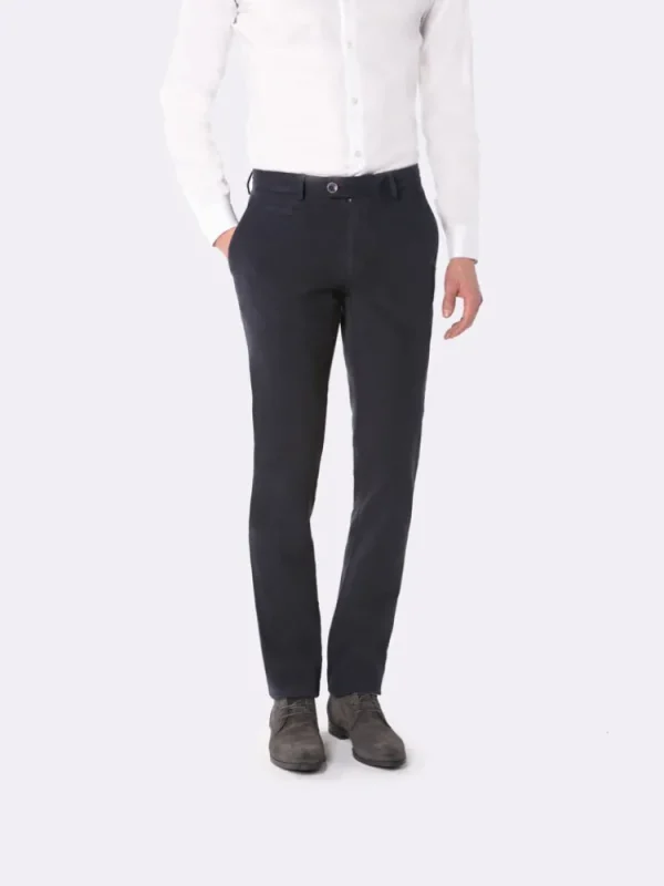 Palenzo Prêt-à-porter | Pantalons | Pantalon chino - Bleu marine