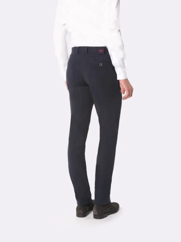 Palenzo Prêt-à-porter | Pantalons | Pantalon chino - Bleu marine