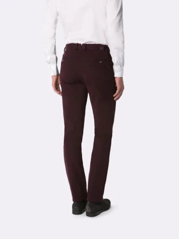 Palenzo Prêt-à-porter | Pantalons | Pantalon chino - Bordeaux