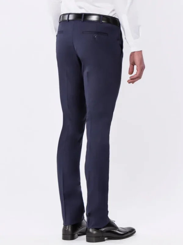 Palenzo Prêt-à-porter | Pantalons | Pantalon slim fit - Bleu marine