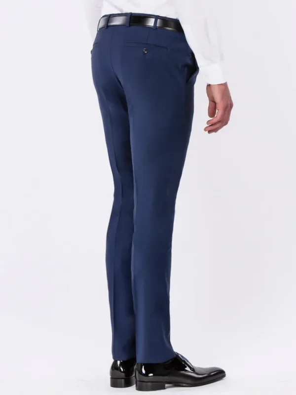 Palenzo Prêt-à-porter | Pantalons | Pantalon slim fit - Bleu roi