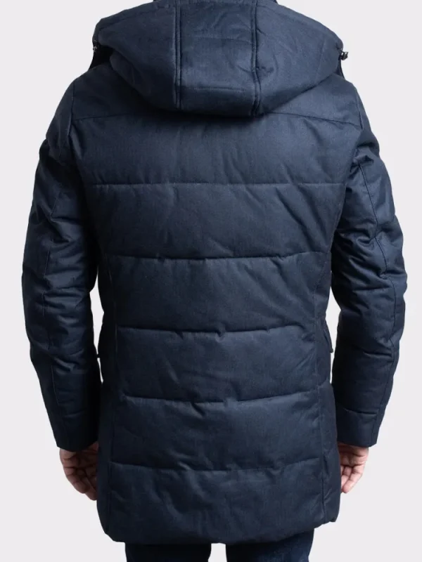 Palenzo Prêt-à-porter | Manteaux | Parka slim - Bleu marine