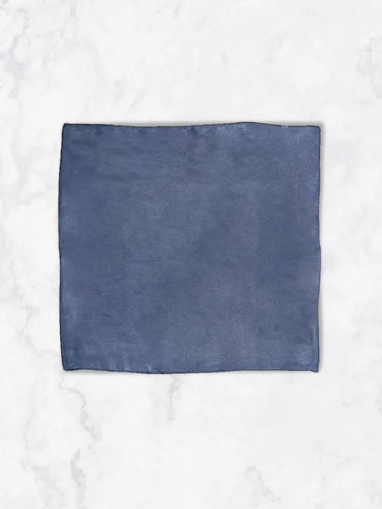 pochette__bleu_marine_1.webp Palenzo Cérémonie | Accessoires Et Chaussures | Pochette - Bleu marine