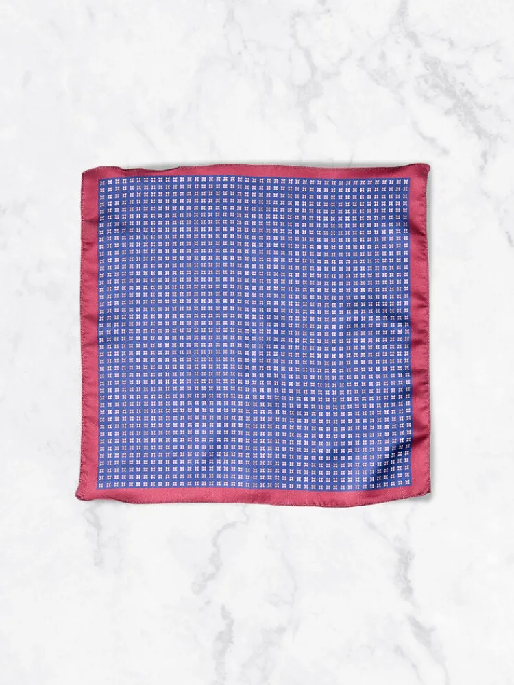 pochette__fond_bleu_1.webp Palenzo Accessoires Et Chaussures | Pochettes | Pochette - Fond bleu