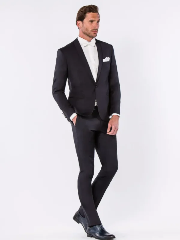 Palenzo Cérémonie | Prêt-à-porter | Smoking slim fit - Bleu nuit