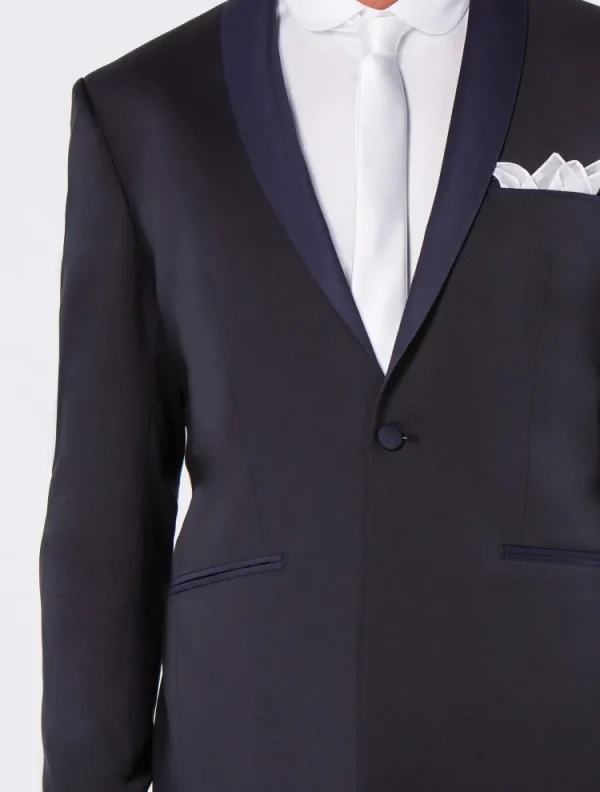 Palenzo Cérémonie | Prêt-à-porter | Smoking slim fit - Bleu nuit