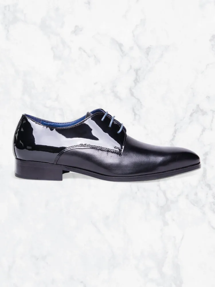 souliers_derby__noir_0.webp Palenzo Cérémonie | Accessoires Et Chaussures | Souliers derby - Noir