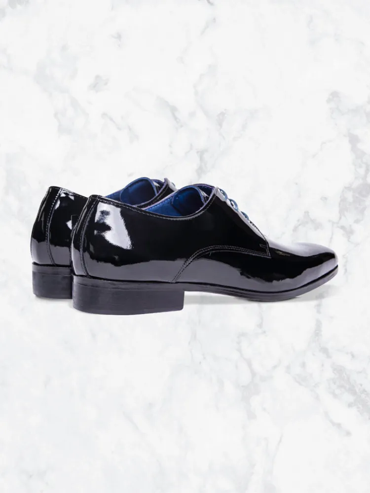 souliers_derby__noir_2-1.webp Palenzo Cérémonie | Accessoires Et Chaussures | Souliers derby - Noir