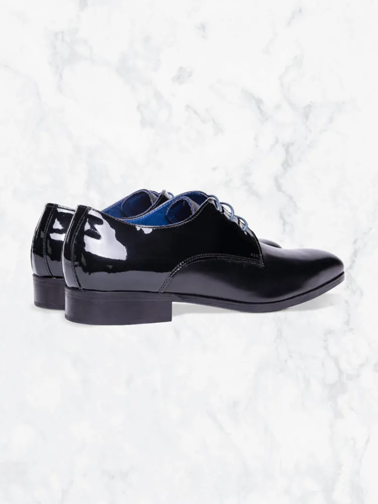 souliers_derby__noir_2.webp Palenzo Cérémonie | Accessoires Et Chaussures | Souliers derby - Noir
