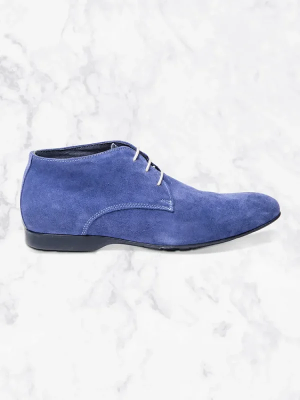 Palenzo Accessoires Et Chaussures | Souliers & Sneakers | Souliers derby montantes - Bleu