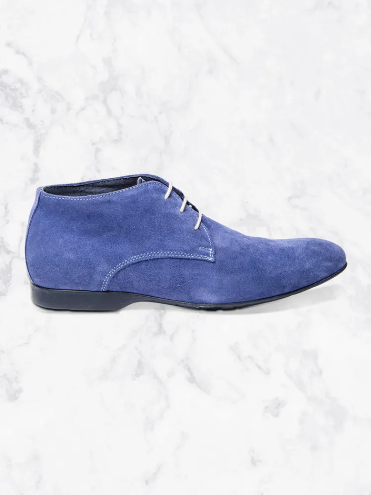 souliers_derby_montantes__0-1.webp Palenzo Accessoires Et Chaussures | Souliers & Sneakers | Souliers derby montantes - Bleu