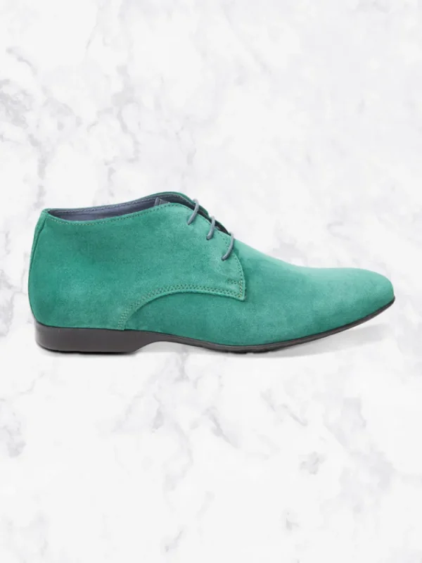 Palenzo Accessoires Et Chaussures | Souliers & Sneakers | Souliers derby montantes - Vert