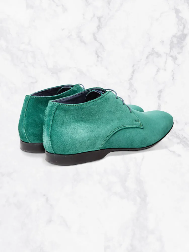 souliers_derby_montantes__2-2.webp Palenzo Accessoires Et Chaussures | Souliers & Sneakers | Souliers derby montantes - Vert