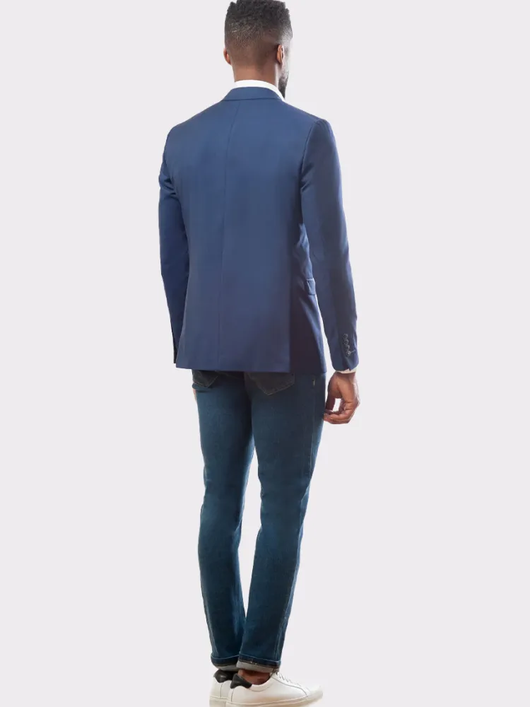 veste_slim_fit__bleu_1.webp Palenzo Prêt-à-porter | Vestes & Blazers | Veste slim fit - Bleu