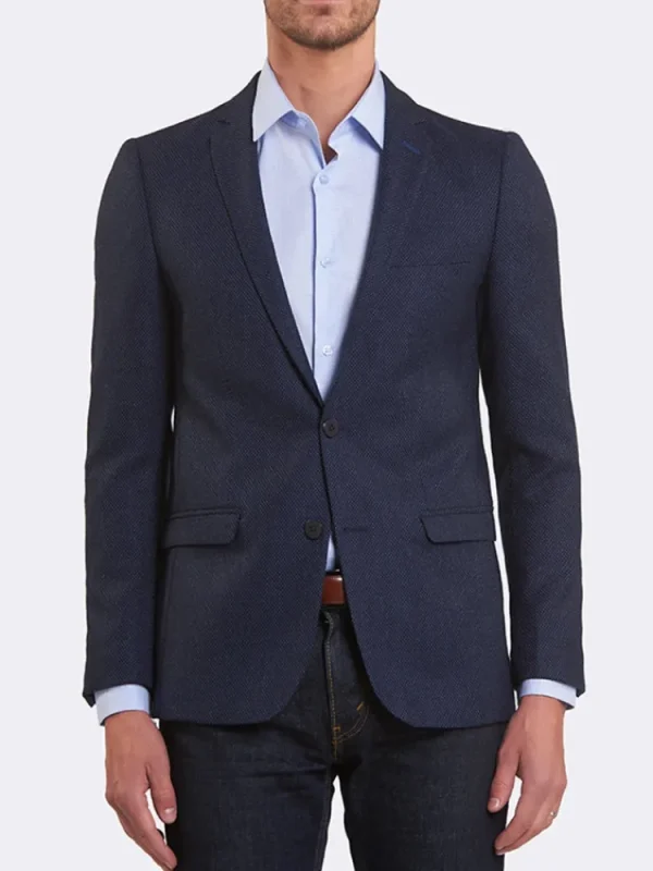 Palenzo Prêt-à-porter | Vestes & Blazers | Veste slim fit - Bleu