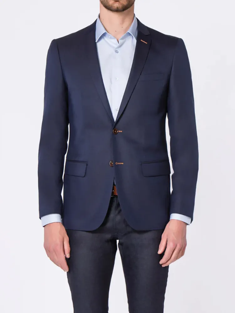 veste_slim_fit__bleu_mari_0.webp Palenzo Prêt-à-porter | Vestes & Blazers | Veste slim fit - Bleu marine