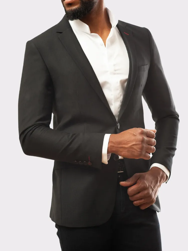 veste_slim_fit__noir_3.webp Palenzo Prêt-à-porter | Vestes & Blazers | Veste slim fit - Noir