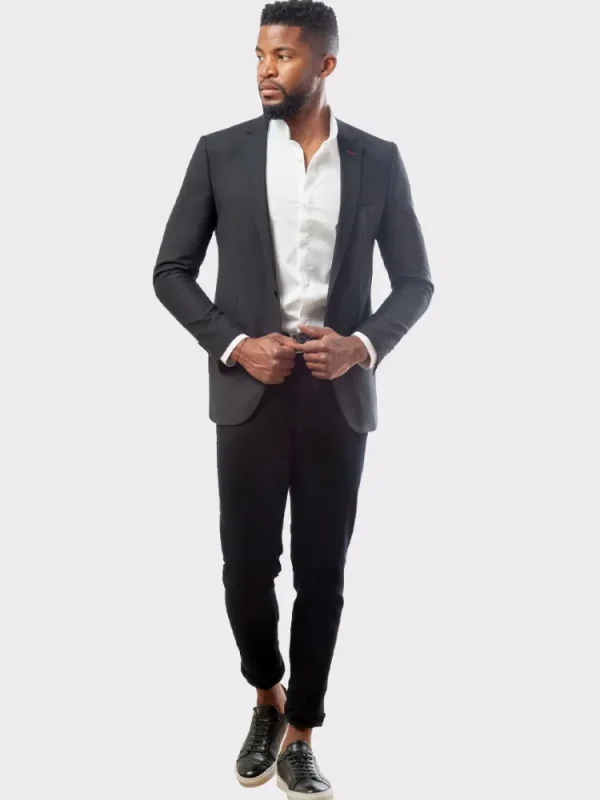 Palenzo Prêt-à-porter | Vestes & Blazers | Veste slim fit - Noir